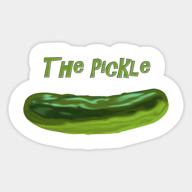 THe pickle Sticker by Hook Ink